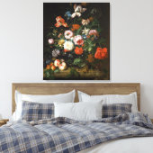 Stillleben mit Blume Leinwanddruck (Insitu (Schlafzimmer))