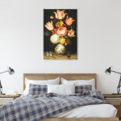 Stillleben mit Blume Leinwanddruck (Insitu (Schlafzimmer))
