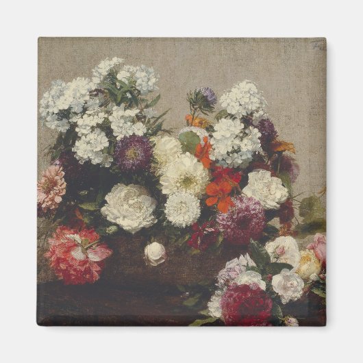 Stillleben mit Blume Magnet (Vorne)