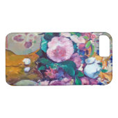 Stillleben mit Blume, Paul Cezanne Case-Mate iPhone Hülle (Rückseite (Horizontal))