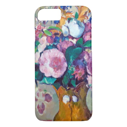 Stillleben mit Blume, Paul Cezanne Case-Mate iPhone Hülle (Rückseite)