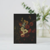 Stillleben mit Blume Postkarte (Stehend Vorderseite)