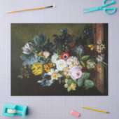 Stillleben mit Blume Seidenpapier (Basteln)