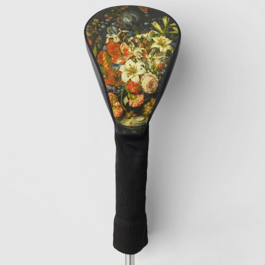 Stillleben mit Blume und Obst Golf Headcover (Vorderseite)