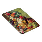 Stillleben mit Blume und Obst Magnet (Rechte Seite)
