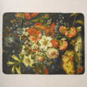 Stillleben mit Blume und Obst Sherpadecke (Vorderseite (Horizontal))