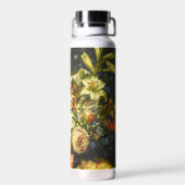 Stillleben mit Blume und Obst Trinkflasche (Rückseite)