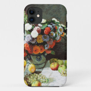 Stillleben mit Blume und Obst von Claude Monet Case-Mate iPhone Hülle