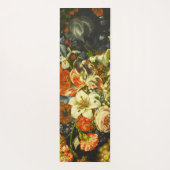 Stillleben mit Blume und Obst Yogamatte (Rückseite)