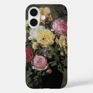 Stillleben mit Blumen in einer Vase von Olaf Herma iPhone 16 Hülle