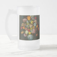 Stillleben mit Blumen in einer Wan-Li-Vase