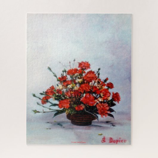 Stillleben mit Blumen Puzzle (Vertikal)