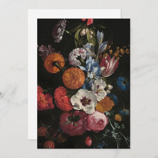 Stillleben mit Bouquet von Blume | Johan Johnsen (Vorne/Hinten)