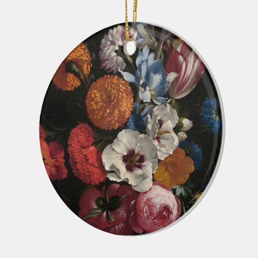 Stillleben mit Bouquet von Blume | Johan Johnsen Keramik Ornament (Links)