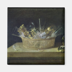 Stillleben mit Brillenglas, 1644 Magnet