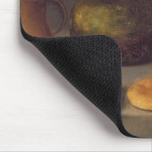 Stillleben mit Brot, 1648 Mousepad (Ecke)
