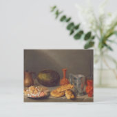 Stillleben mit Brot, 1648 Postkarte (Stehend Vorderseite)