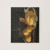Stillleben mit Brottart und Ham, Giuseppe Recco Puzzle (Vertikal)