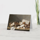 Stillleben mit Büchern | Jan Davidsz de Heem Karte (Vorderseite)