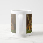 Stillleben mit Büchern und Tinte gut Jumbo-Tasse (Rückseite)