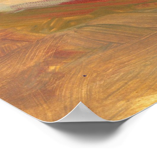 Stillleben mit Büchern zum Lesen Poster (Ecke)