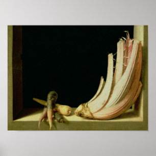 Stillleben mit Cardoon Poster