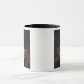 Stillleben mit chinesischem Zuckerglas Tasse (Zentrum)