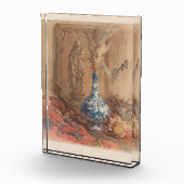 Stillleben mit chinesischer Vase und getrockneter  Fotoblock (Rechts)