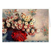 Stillleben mit Chrysanthemen von Claude Monet (Vorderseite (Horizontal))