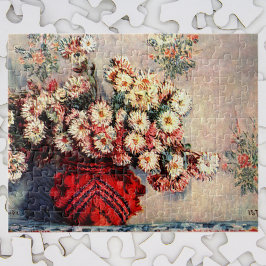 Stillleben mit Chrysanthemen von Claude Monet Puzzle