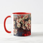 Stillleben mit Chrysanthemen von Claude Monet Tasse (Links)