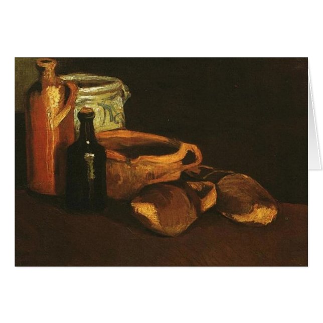 Stillleben mit Clogs und Pots, Van Gogh (Vorderseite (Horizontal))