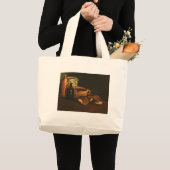 Stillleben mit Clogs und Pots, Van Gogh Jumbo Stoffbeutel (Vorderseite (Produkt))