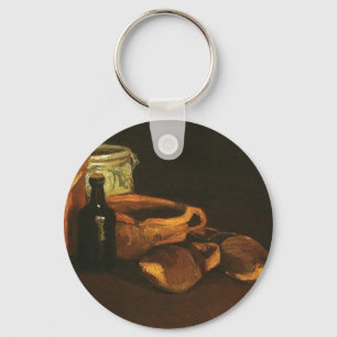 Stillleben mit Clogs und Pots, Van Gogh Schlüsselanhänger