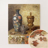 Stillleben mit Cloisonné Vase, Puzzle