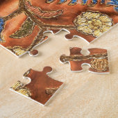 Stillleben mit Cloisonné Vase, Puzzle (Seite)