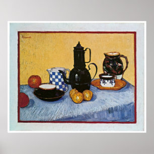Stillleben mit Coffee Pot von Vincent Van Gogh Poster