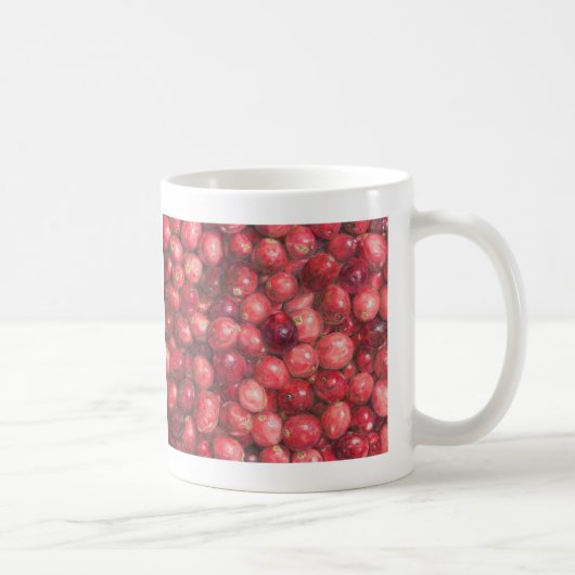 Stillleben mit Cranberries Kaffeetasse (Rechts)