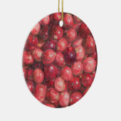 Stillleben mit Cranberries Keramik Ornament (Rechts)
