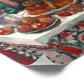 Stillleben mit Cyclamens | Henri Manguin Poster (Ecke)