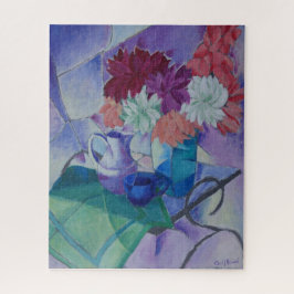 Stillleben mit Dahlias - Puzzle