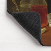 Stillleben mit Dekantiergefäßen Mousepad (Ecke)