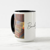 Stillleben mit dem Bild von Büchern Tasse (Vorderseite Links)