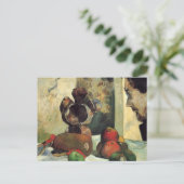 Stillleben mit dem Profil Charles Lavals Postkarte (Stehend Vorderseite)