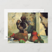 Stillleben mit dem Profil Charles Lavals Postkarte (Vorne/Hinten)