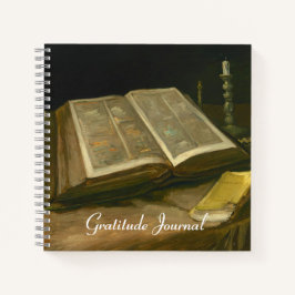 Stillleben mit der Bibel von Vincent Van Gogh Jour Notizblock