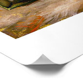 Stillleben mit der Bibel von Vincent Van Gogh Poster (Ecke)