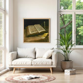 Stillleben mit der Bibel von Vincent Van Gogh Poster