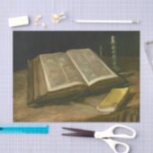 Stillleben mit der Bibel von Vincent Van Gogh Seidenpapier (Handwerk)