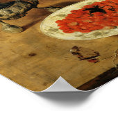 Stillleben mit einem Artichoke Poster (Ecke)